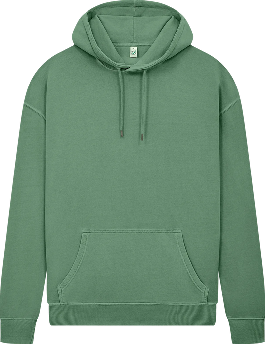 EP301-SSAG6 - Earth Positive® Pullover Hoodie - Stone Washed Sage Green