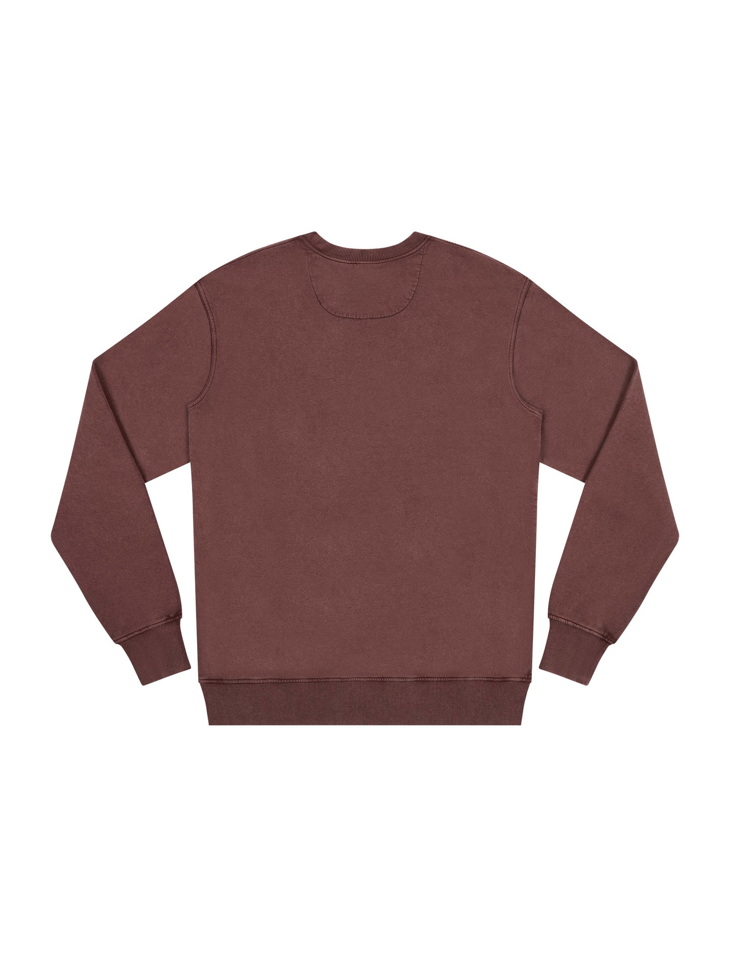 Earth Positive® Sweatshirt - Stone Washed Burgundy - XS