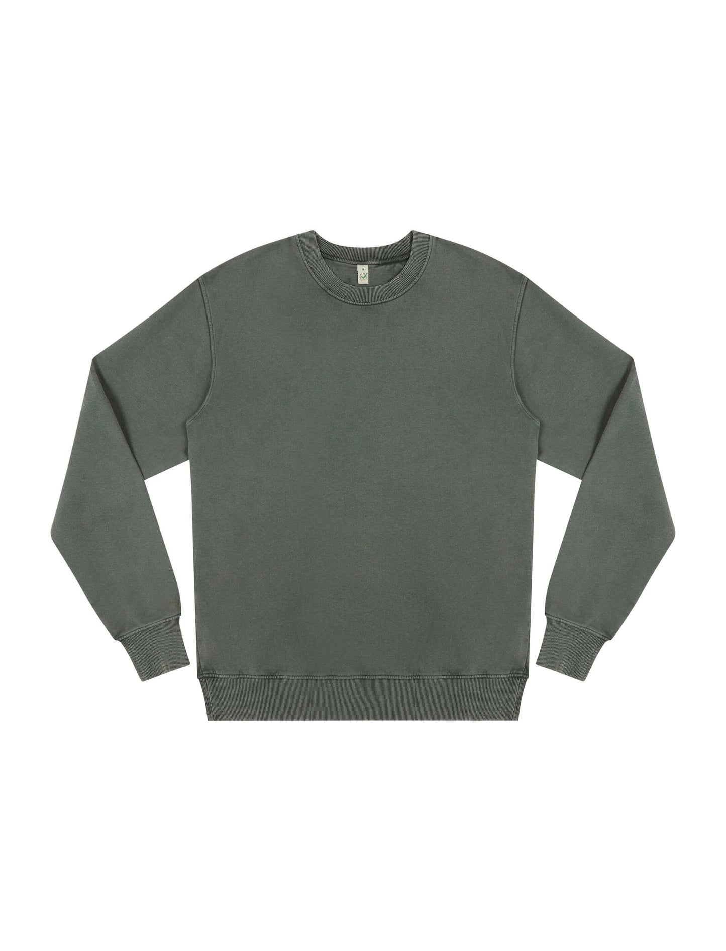 Earth Positive® Sweatshirt - Stone Washed Green - M