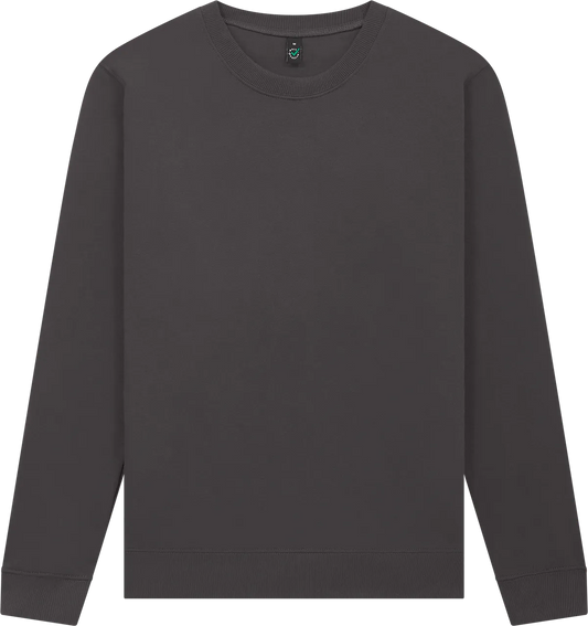 EP302-FBDG3 - Earth Positive® Sweatshirt - Faded Black Deep Grey