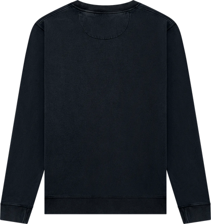 EP302-SBL4 - Earth Positive® Sweatshirt - Stone Washed Black