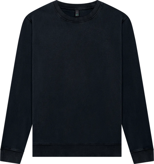 EP302-SBL0 - Sweatshirt - Stone Washed Black