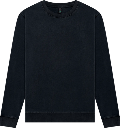 EP302-SBL4 - Earth Positive® Sweatshirt - Stone Washed Black