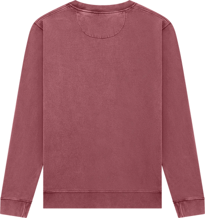 EP302-SBU2 - Earth Positive® Sweatshirt - Stone Washed Burgundy