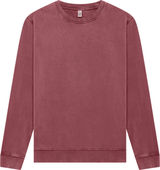 EP302-SBU4 - Sweatshirt - Stone Washed Burgundy