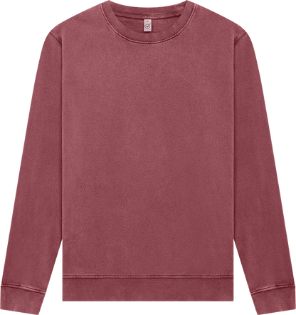EP302-SBU5 - Sweatshirt - Stone Washed Burgundy