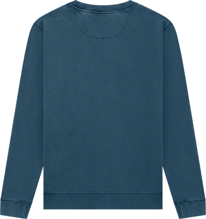 EP302-SDE0 - Earth Positive® Sweatshirt - Stone Washed Denim