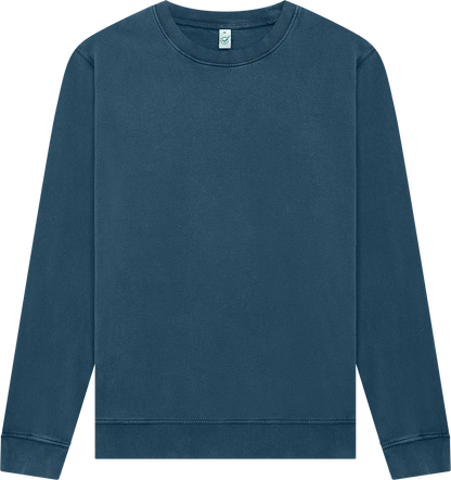 EP302-SDE3 - Earth Positive® Sweatshirt - Stone Washed Denim