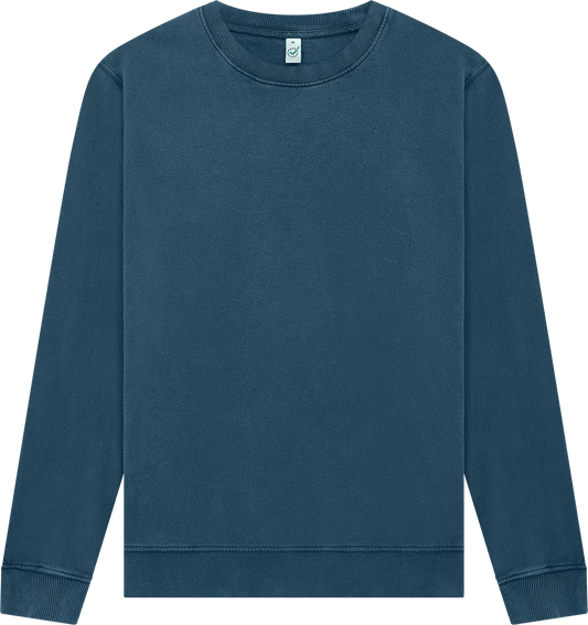 EP302-SDE1 - Earth Positive® Sweatshirt - Stone Washed Denim