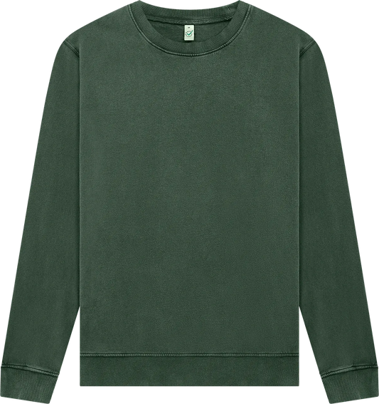 EP302-SGR2 - Earth Positive® Sweatshirt - Stone Washed Green