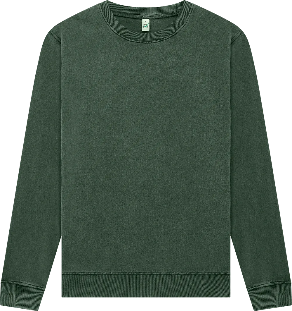 EP302-SGR2 - Sweatshirt - Stone Washed Green