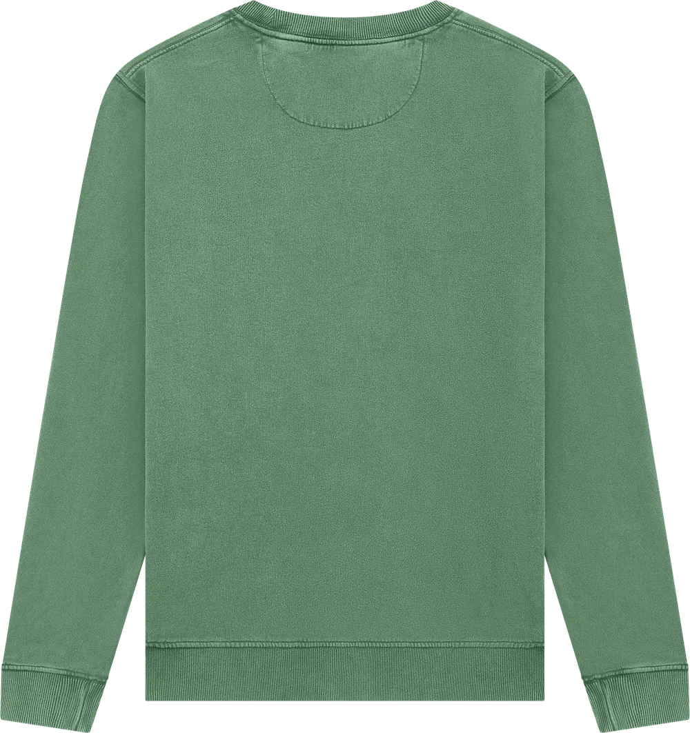 EP302-SSAG2 - Sweatshirt - Stone Washed Sage Green