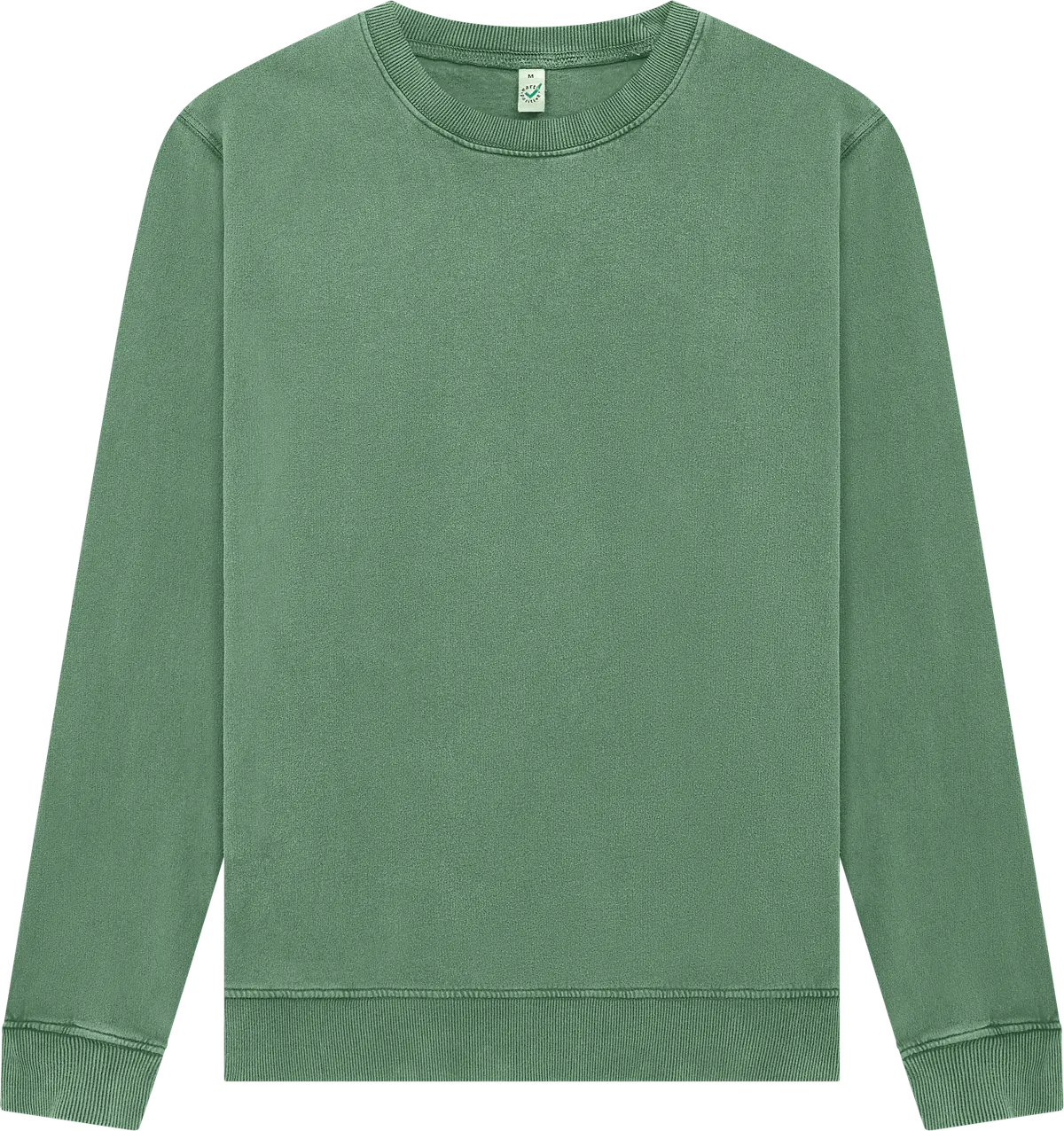 EP302-SSAG1 - Earth Positive® Sweatshirt - Stone Washed Sage Green