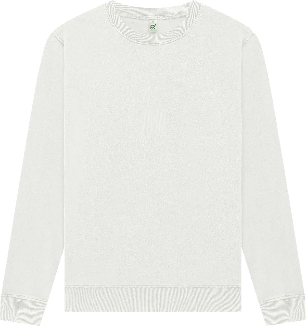 EP302-SWH3 - Earth Positive® Sweatshirt - Stone Washed White