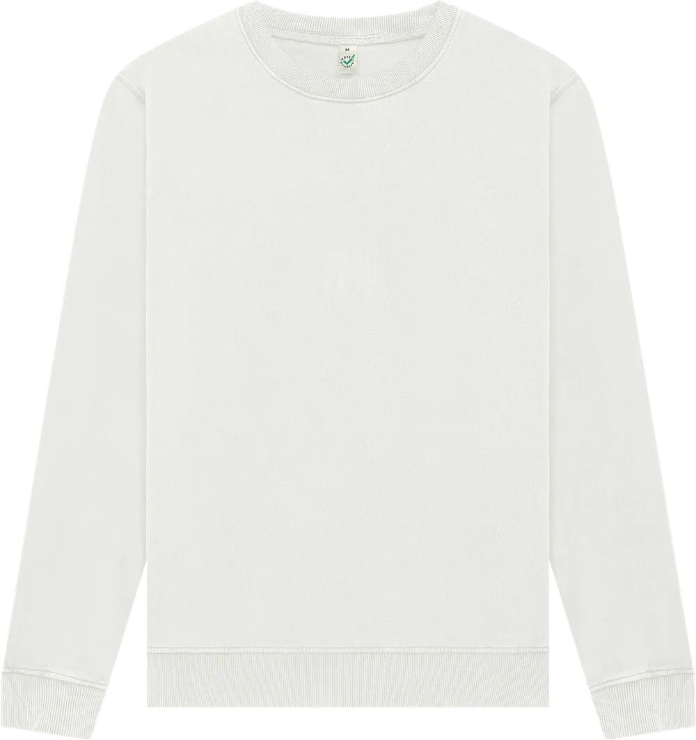 EP302-SWH5 - Sweatshirt - Stone Washed White