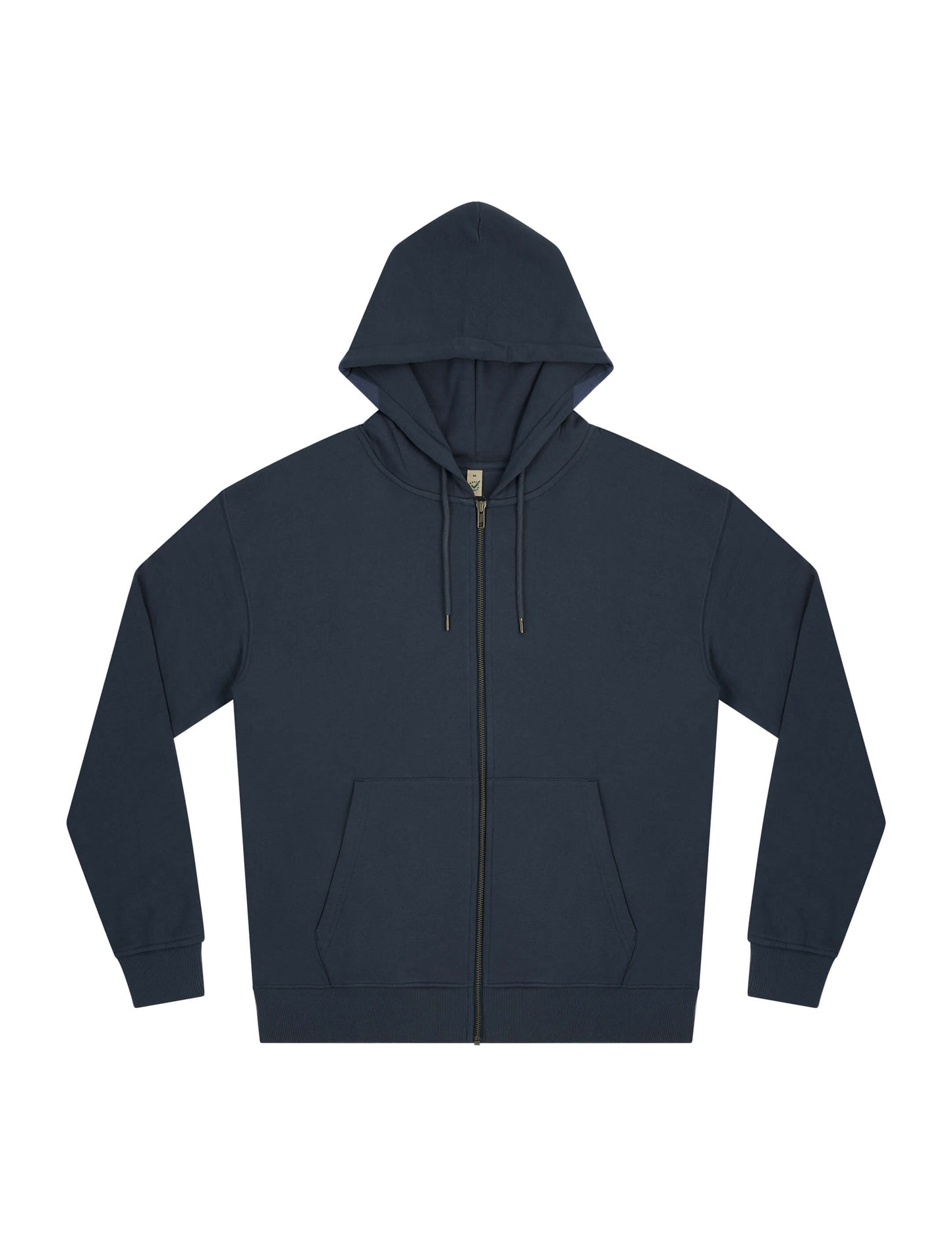 Earth Positive® Full Zip Hoodie - Denim Blue - S