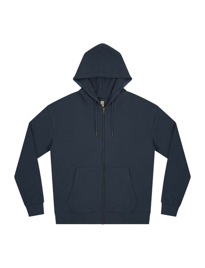 Earth Positive® Full Zip Hoodie - Denim Blue - S