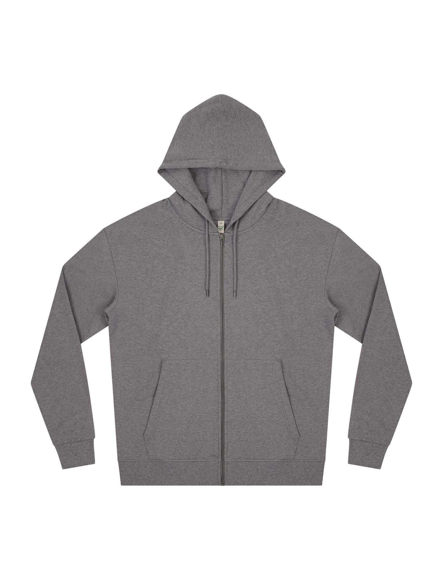 Earth Positive® Full Zip Hoodie - Dark Heather - 2XL
