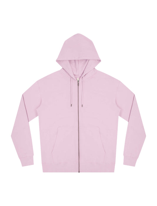 Earth Positive® Full Zip Hoodie - Faded Pink - L