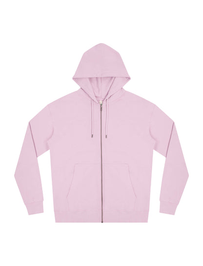 Earth Positive® Full Zip Hoodie - Faded Pink - M