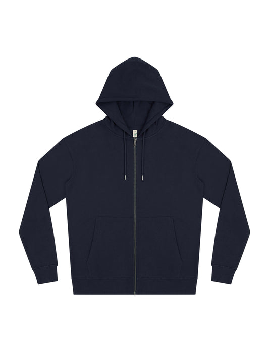 Earth Positive® Full Zip Hoodie - French Navy - L