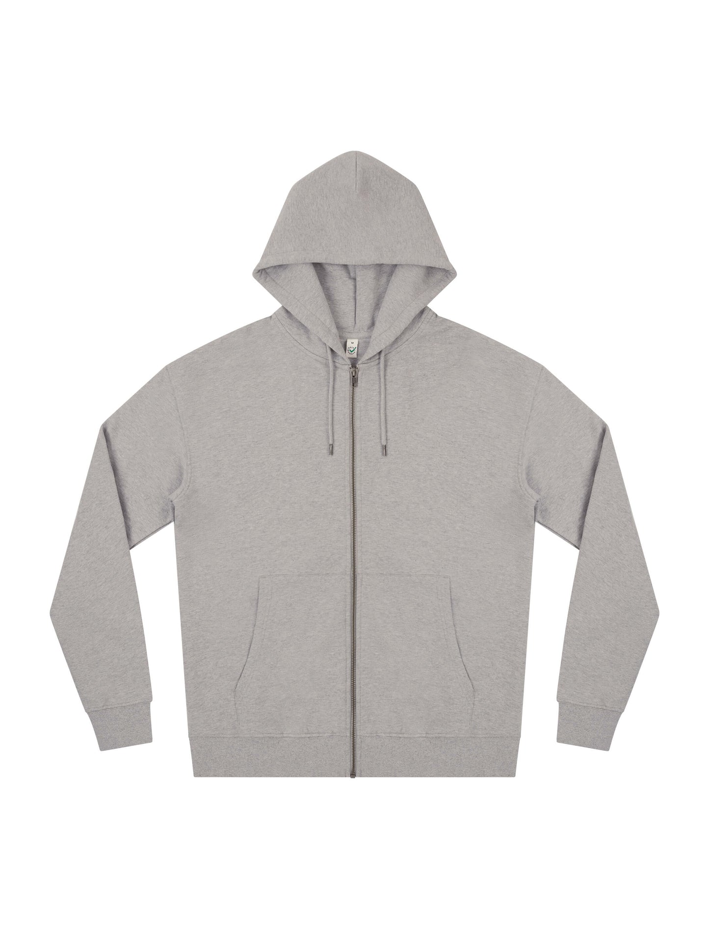 Earth Positive® Full Zip Hoodie - Light Heather - M
