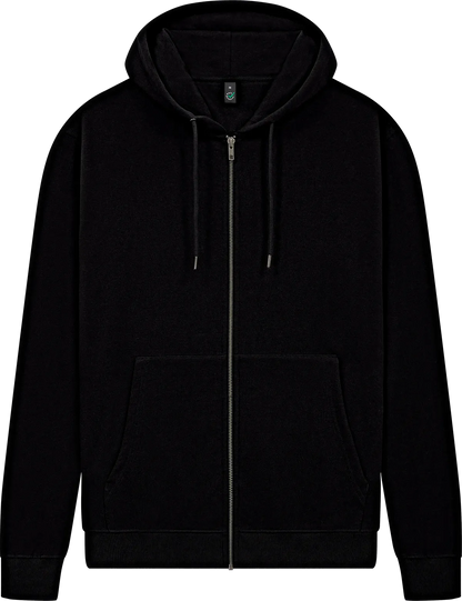 EP303-BL6 - Earth Positive® Full Zip Hoodie - Black