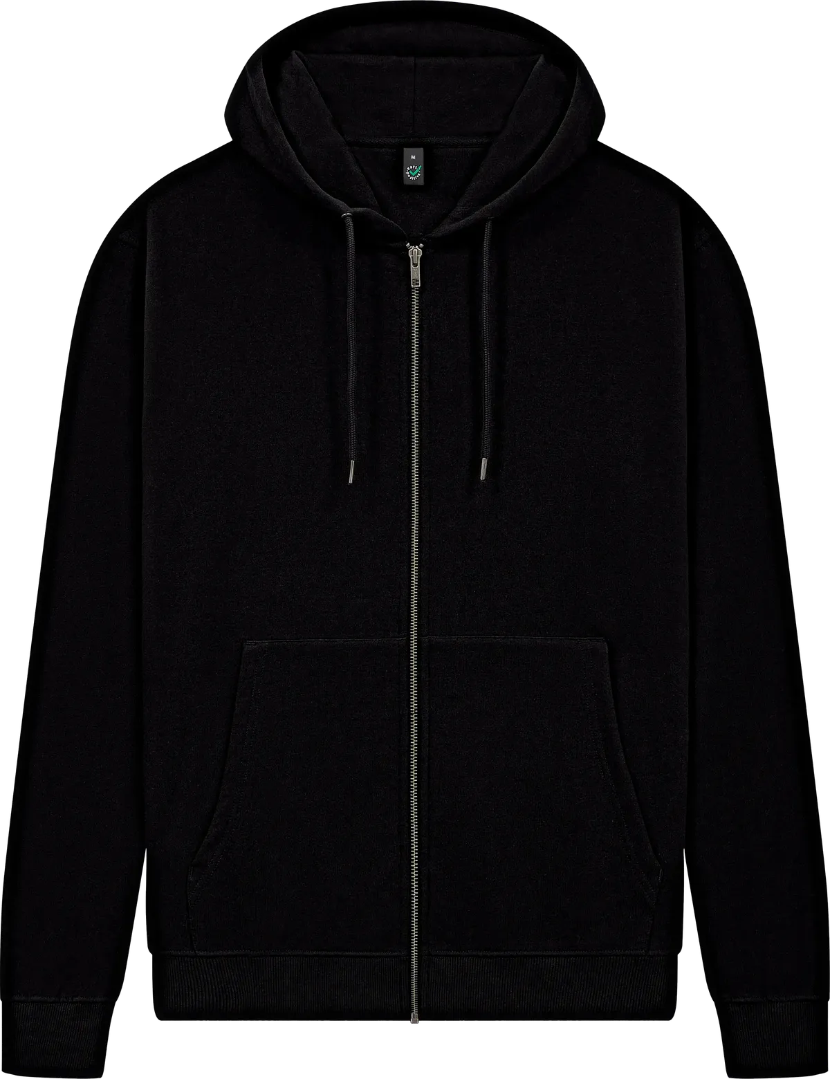 EP303-BL1 - Earth Positive® Full Zip Hoodie - Black
