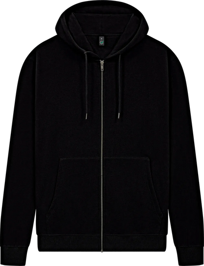 EP303-BL3 - Full Zip Hoodie - Black