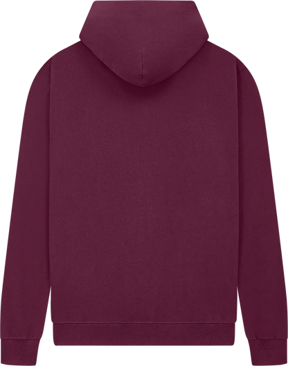 EP303-BU6 - Full Zip Hoodie - Burgundy