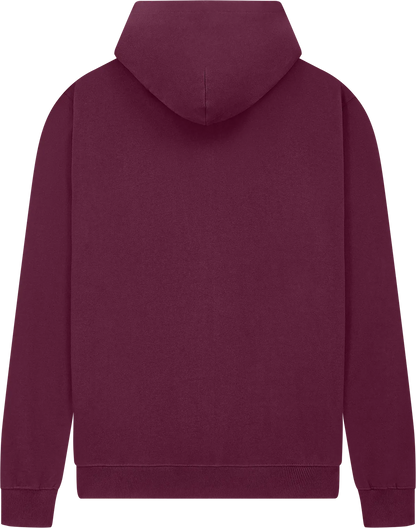 EP303-BU1 - Full Zip Hoodie - Burgundy