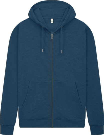 EP303-DE5 - Full Zip Hoodie - Denim Blue