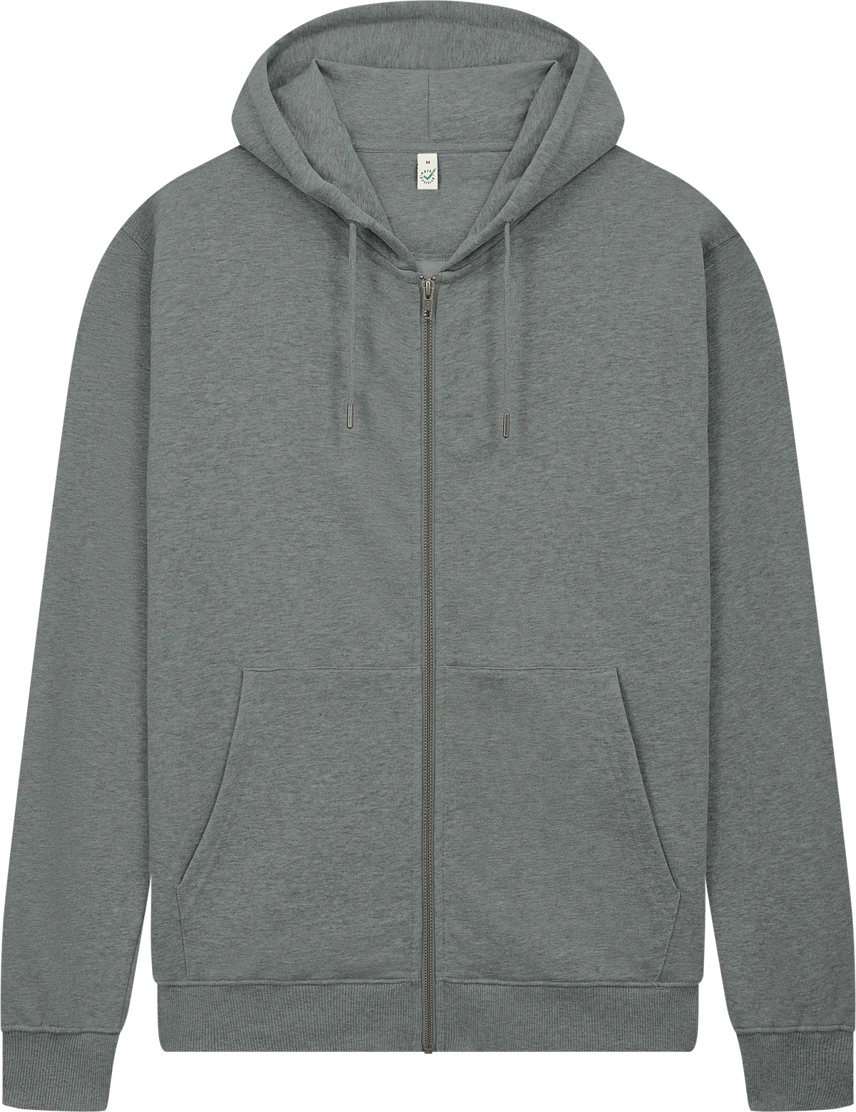 EP303-DHE3 - Earth Positive® Full Zip Hoodie - Dark Heather
