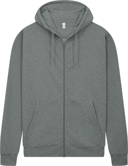 EP303-DHE3 - Full Zip Hoodie - Dark Heather