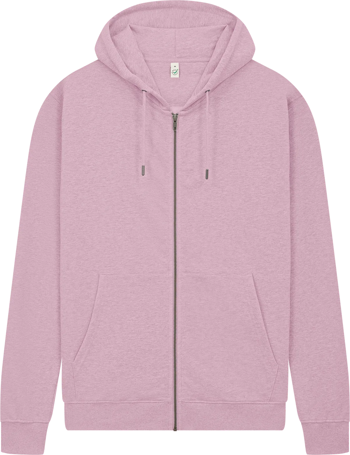 EP303-FPK6 - Earth Positive® Full Zip Hoodie - Faded Pink