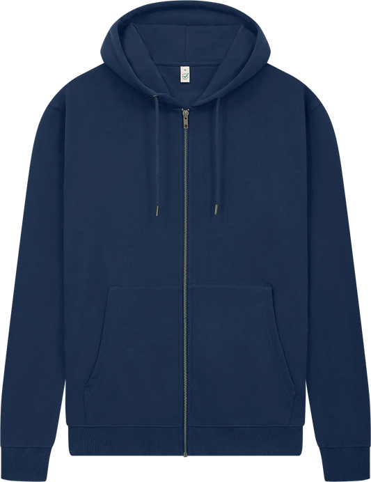 EP303-FRNA0 - Earth Positive® Full Zip Hoodie - French Navy