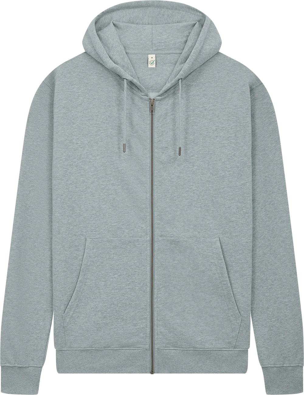 EP303-LHE1 - Full Zip Hoodie - Light Heather