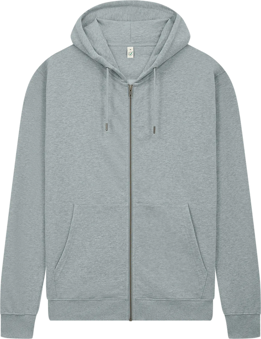 EP303-LHE1 - Full Zip Hoodie - Light Heather
