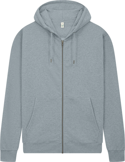 EP303-SG1 - Earth Positive® Full Zip Hoodie - Sport Grey