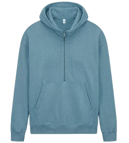 EP304-BD4 - Half Zip Hoodie - Blue Dusk