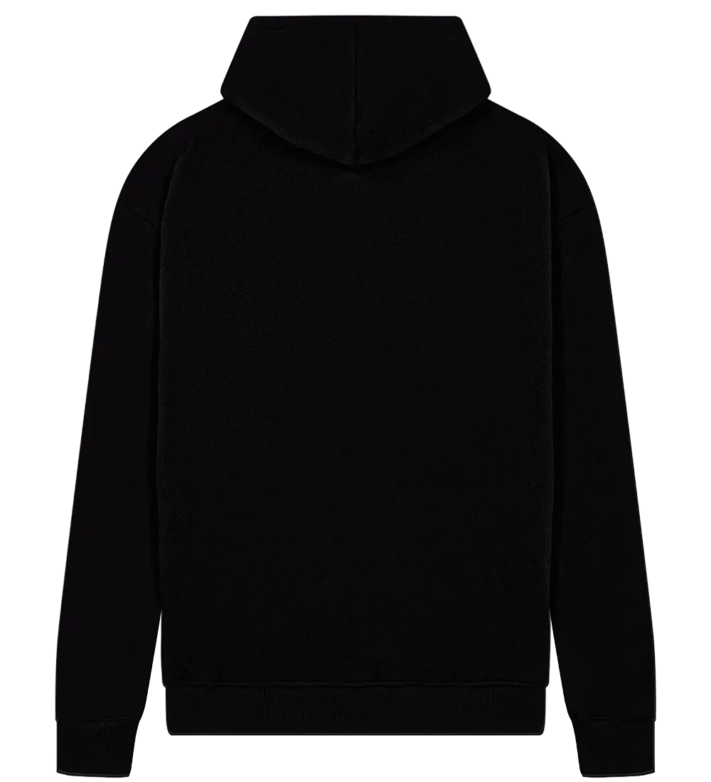 EP304-BL5 - Half Zip Hoodie - Black