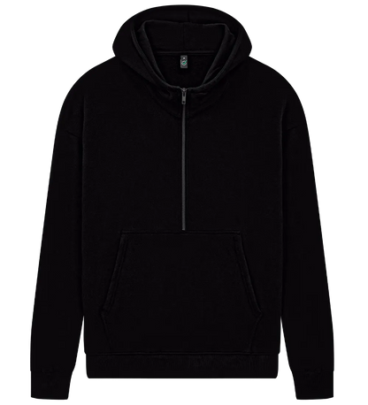 EP304-BL4 - Half Zip Hoodie - Black