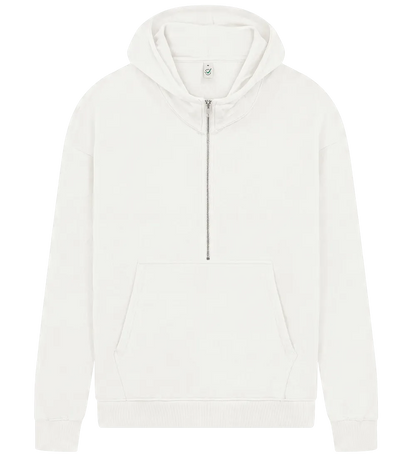 EP304-WM0 - Half Zip Hoodie - Off White