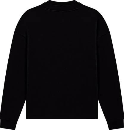 EP305-BL4 - Mock Neck Sweatshirt - Black