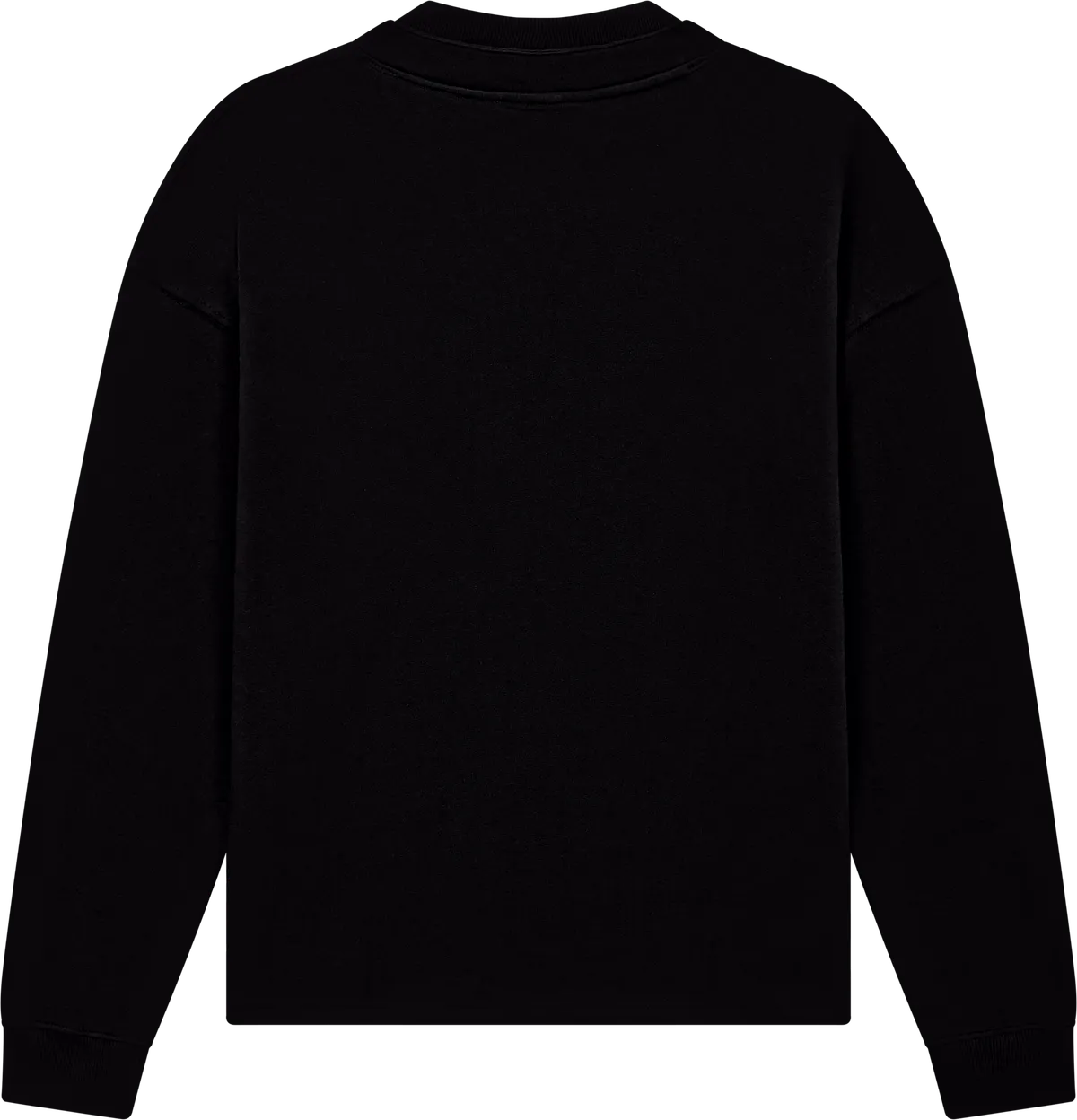 EP305-BL1 - Earth Positive® Mock Neck Sweatshirt - Black
