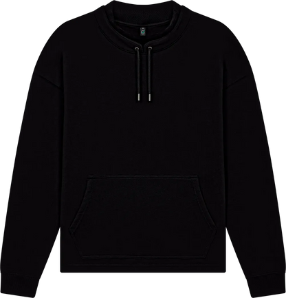 EP305-BL3 - Mock Neck Sweatshirt - Black
