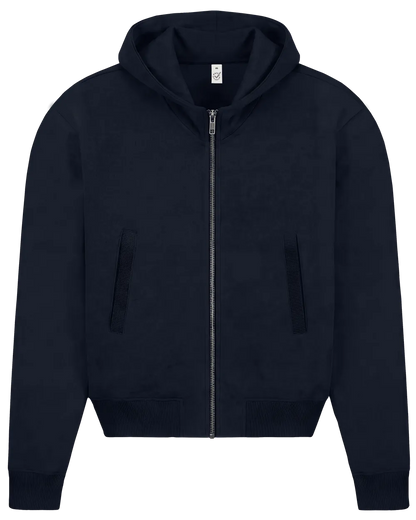EP306-NA3 - Bomber Jacket Hoodie - Dark Navy
