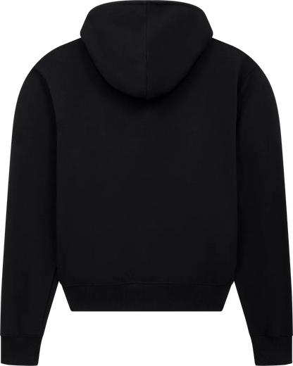 EP306-BL5 - Bomber Jacket Hoodie - Black