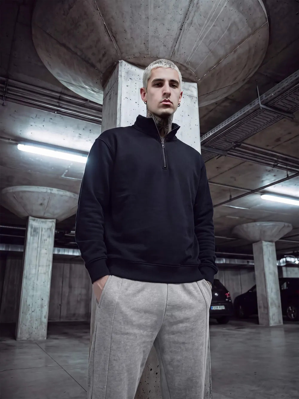 EP307 - 1/4 Zip Sweatshirt