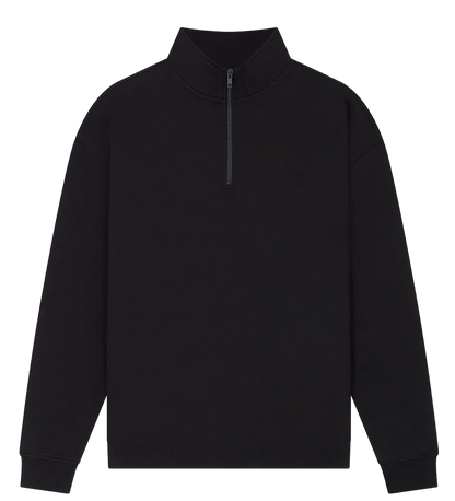 EP307-BL2 - 1/4 Zip Sweatshirt - Black